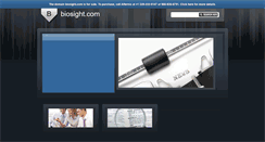 Desktop Screenshot of biosight.com
